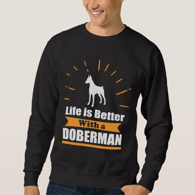 Doberman  518 sweatshirt (Front)