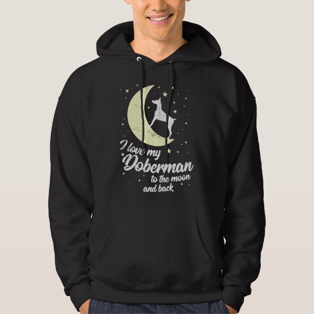 Doberman  527 hoodie (Front)