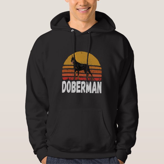 Doberman  725 hoodie (Front)