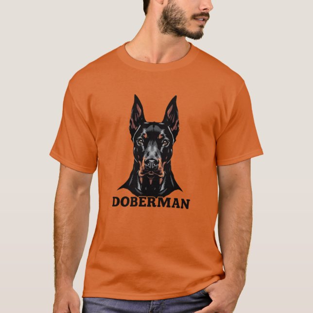 Doberman Animal T-Shirt (Front)