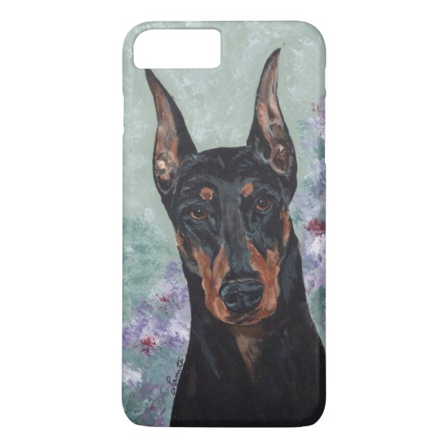 Doberman Case-Mate iPhone Case (Back)