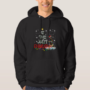 Doberman Christmas 840 Hoodie