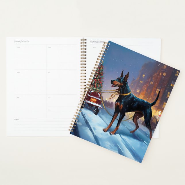 Doberman Christmas Festive Season Planner (Display)