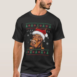 Doberman Christmas Ugly Sweater Funny Dog Lover Xm