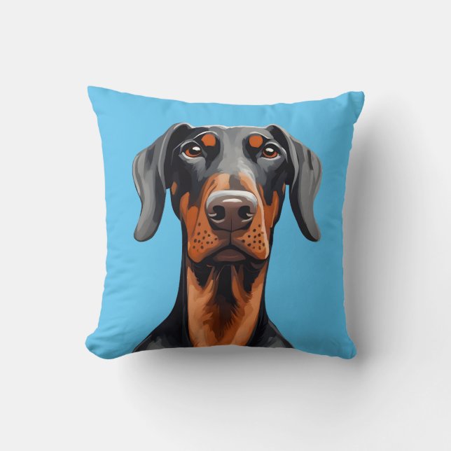 Doberman Cushion (Front)