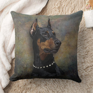 Doberman cushion