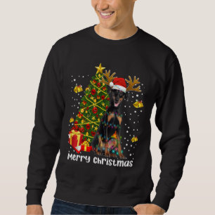 Doberman Dad Mum Christmas Xmas Sweater Pjs Doberm