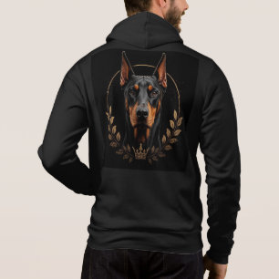 Doberman Dad Mum Hoodie