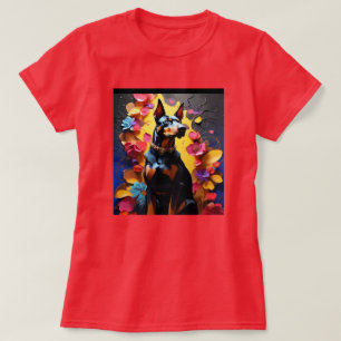 Doberman  Dad Mum T-Shirt