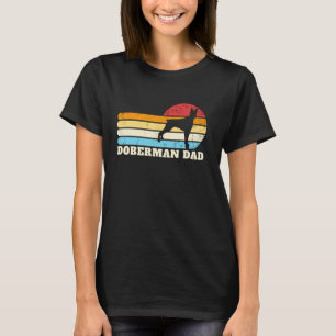 Doberman Dad Retro Dog Dad Men's Doberman T-Shirt