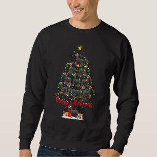 Doberman Dog Lover Matching Santa Doberman Christm Sweatshirt
