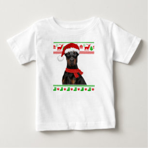 Doberman Dog Ugly Sweater Christmas Puppy Dog Love