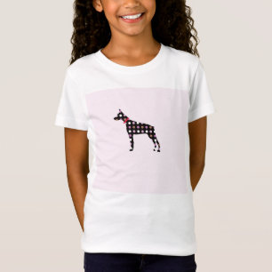 Doberman Dots Pattern T-Shirt