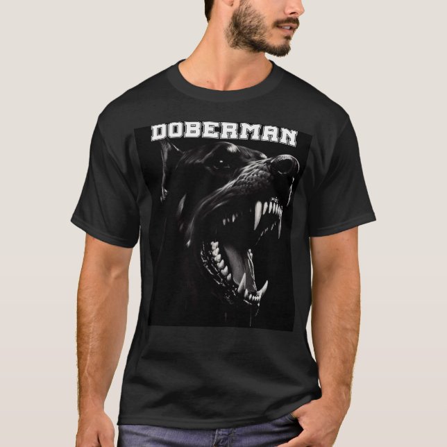 Doberman Family T-Shirt (Front)