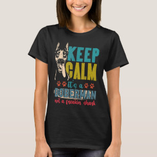 Doberman For Men Women Kids Doberman Pinscher Dog T-Shirt