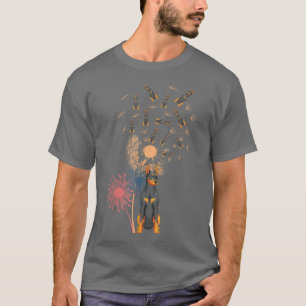 Doberman Lover Dog Owner Cute Animal Pet Dandelion T-Shirt