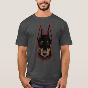 Doberman Mascot Men's Tee