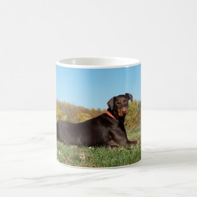 Doberman Mug (Center)