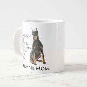 Doberman Mum Jumbo Mug