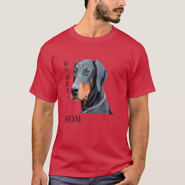 Doberman Mum T-Shirt (Front)