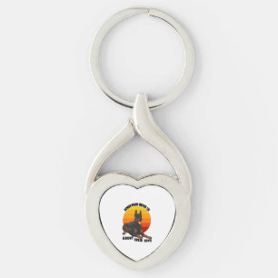 Doberman Never Lie About Their Love Key Ring