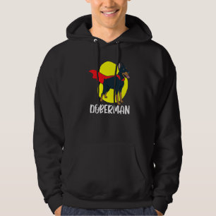 Doberman Paw Love Pup Puppy Dobie Dog Owner Hoodie