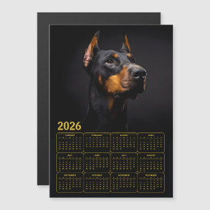 Doberman Pinscher 2026 Calendar