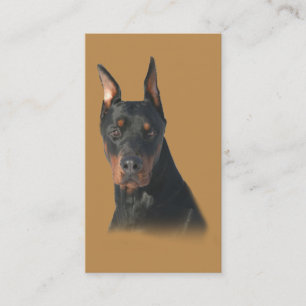 Doberman Pinscher Breeder Business Card