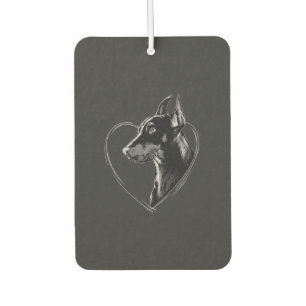 Doberman Pinscher Car Air Freshener