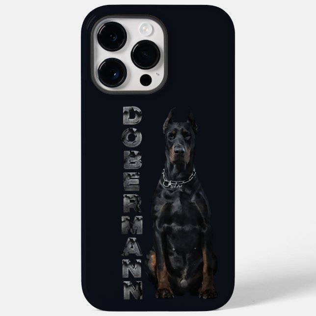 Doberman Pinscher    Case-Mate iPhone Case (Back)