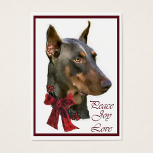 Doberman Pinscher Christmas
