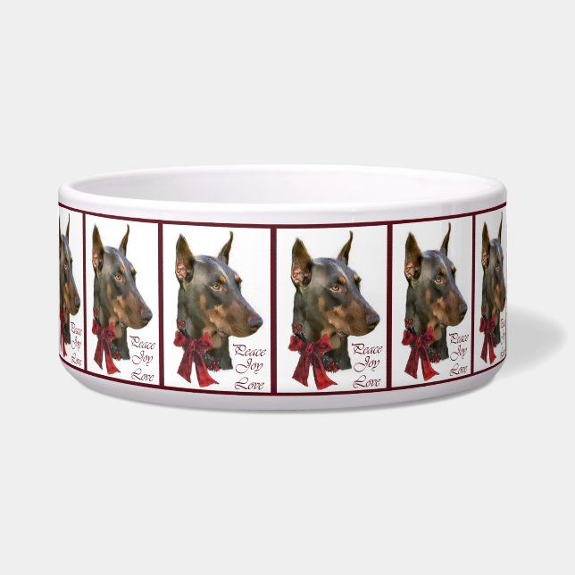 Doberman Pinscher Christmas (Front)