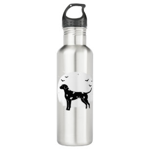 Doberman Pinscher Dog – Halloween Moon Silhouette 710 Ml Water Bottle