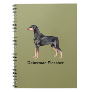 Doberman Pinscher Dog Notebook