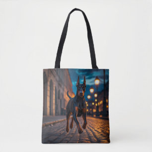 Doberman Pinscher Elegant Tote Bag