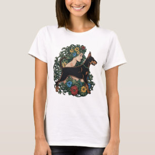 Doberman Pinscher Ever Mum T-Shirt