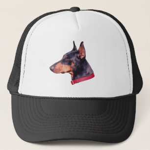 Doberman Pinscher Face Hat