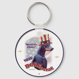 Doberman Pinscher Gifts Key Ring