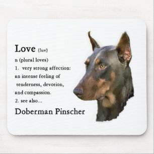 Doberman Pinscher Gifts Mouse Mat