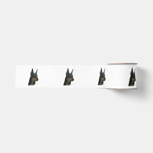 Doberman Pinscher Grosgrain Ribbon