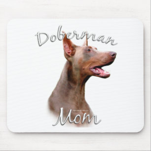 Doberman Pinscher (Isabella) Mum 2 Mouse Mat