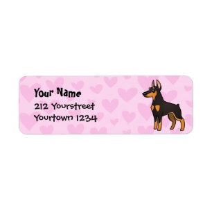 Doberman Pinscher Love (pointy ears)