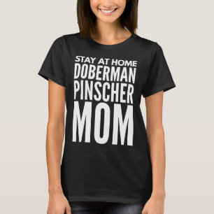Doberman Pinscher Mom Fitted Scoop T-Shirt