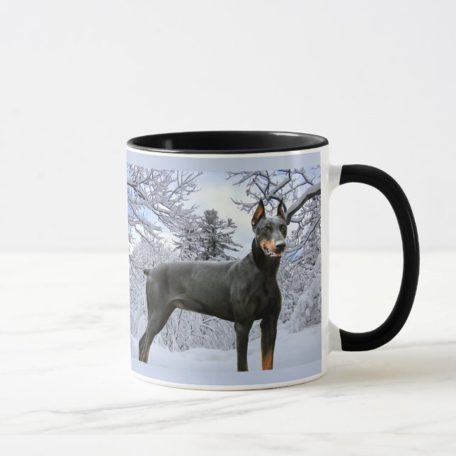 Doberman Pinscher Mug (Right)
