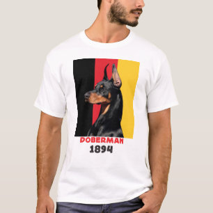 Doberman Pinscher  Mum Dad  1894 T-Shirt