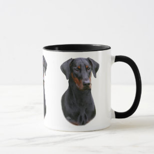doberman mug