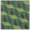 Doberman Pinscher on Green Cubes