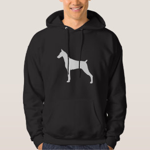 Doberman Pinscher Silhouette S 204 Hoodie