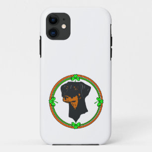 Doberman Pinscher St Patricks iPhone 11 Case