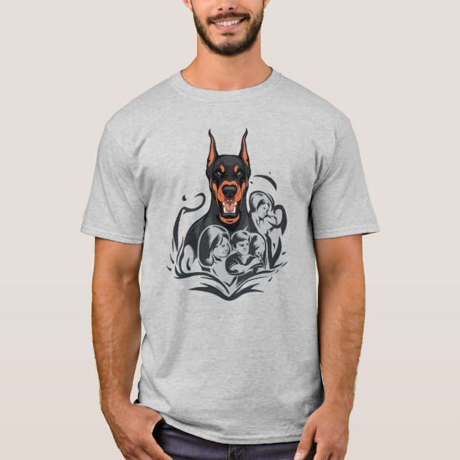Doberman Pinscher T-Shirt (Front)